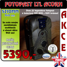 VÝPRODEJ - Fotopast LTL ACORN 5210MM 940 nm