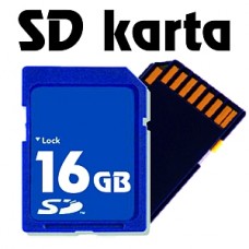 Paměťová karta SD - 16 GB